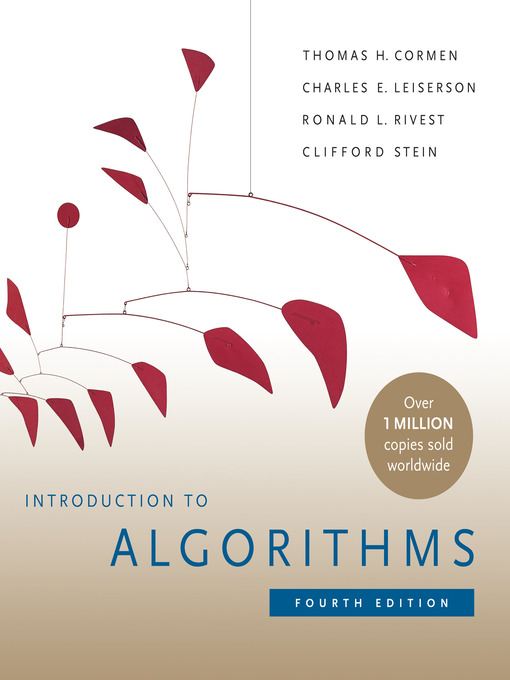 Title details for Introduction to Algorithms by Thomas H. Cormen - Available